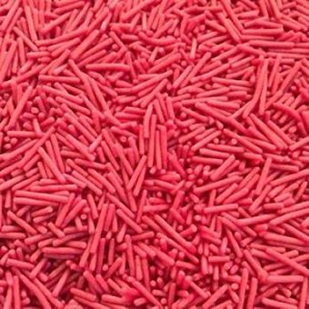 Picture of VERMICELLI RED  EDIBLE SPRINKLES X 50G